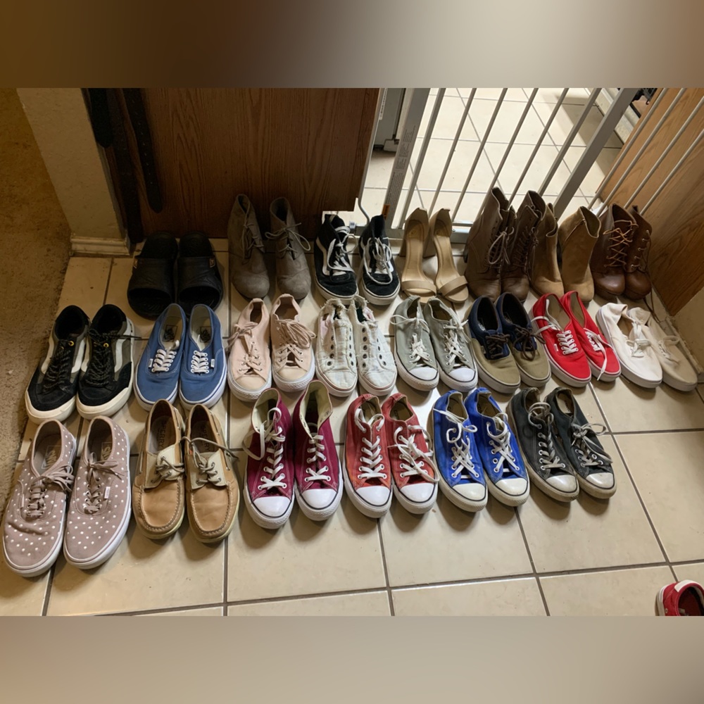Vans and Converse!!
